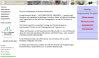 Internetseite des Museum Moselweiß, vor 2022